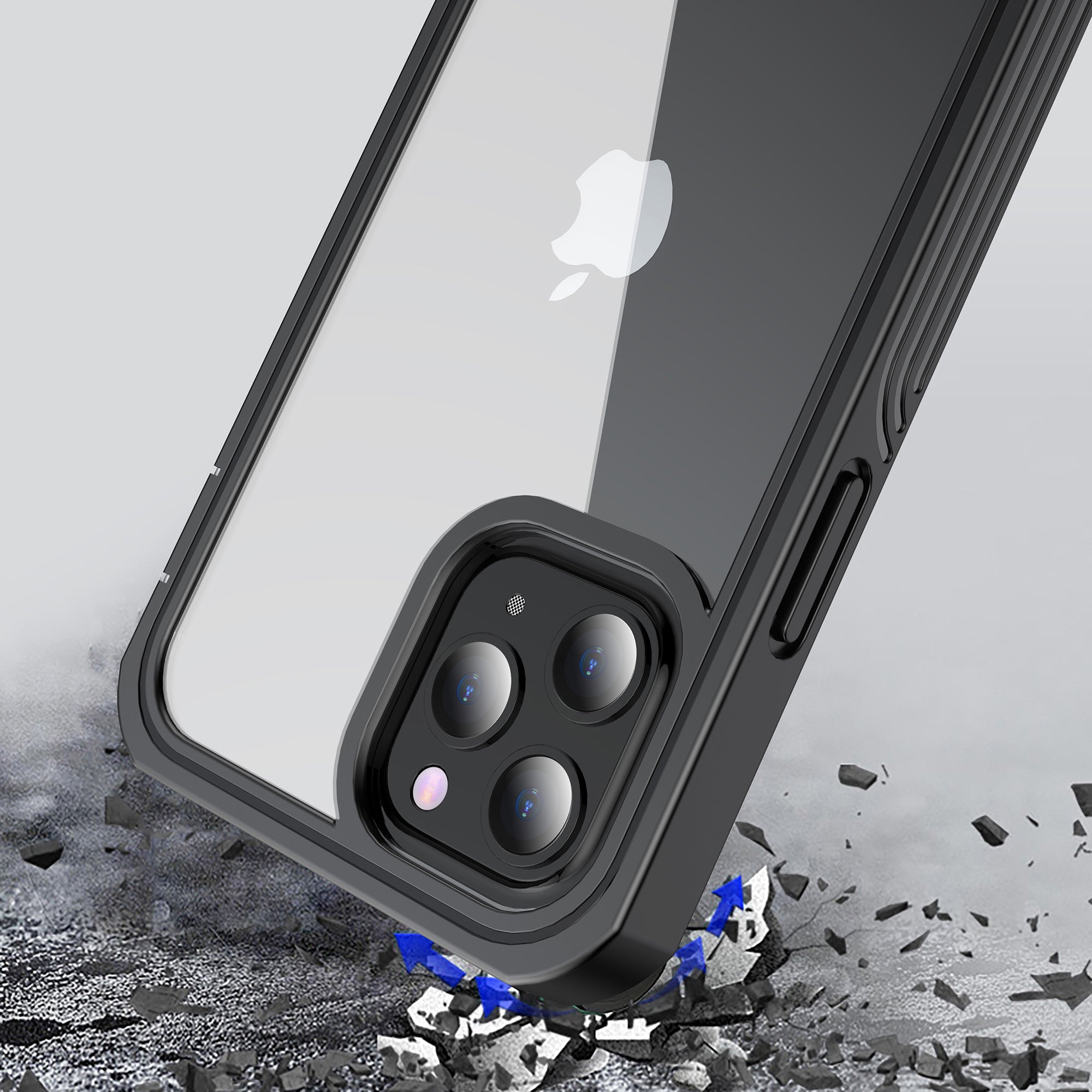 Til iPhone 12 Pro Max 6,7 tommer fuld kropsbeskyttelse Hard PC-telefoncover med PET-skærmbeskytter Til iPhone 12 Pro Max 6,7 tommer fuld kropsbeskyttelse Hard PC-telefoncover med PET-skærmbeskytter